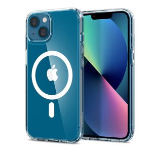 قاب شفاف Spigen مدل Ultra Hybrid برای آیفون 13
