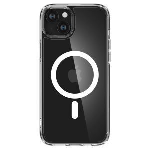 قاب شفاف Spigen مدل Ultra Hybrid برای آیفون 15
