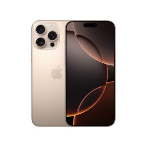گوشی موبایل اپل IPhone 16 Pro Max ظرفیت 256GB پارت نامبر ZA/A رنگ دیزرت باتری 99% - کارکرده - رجیستر شده