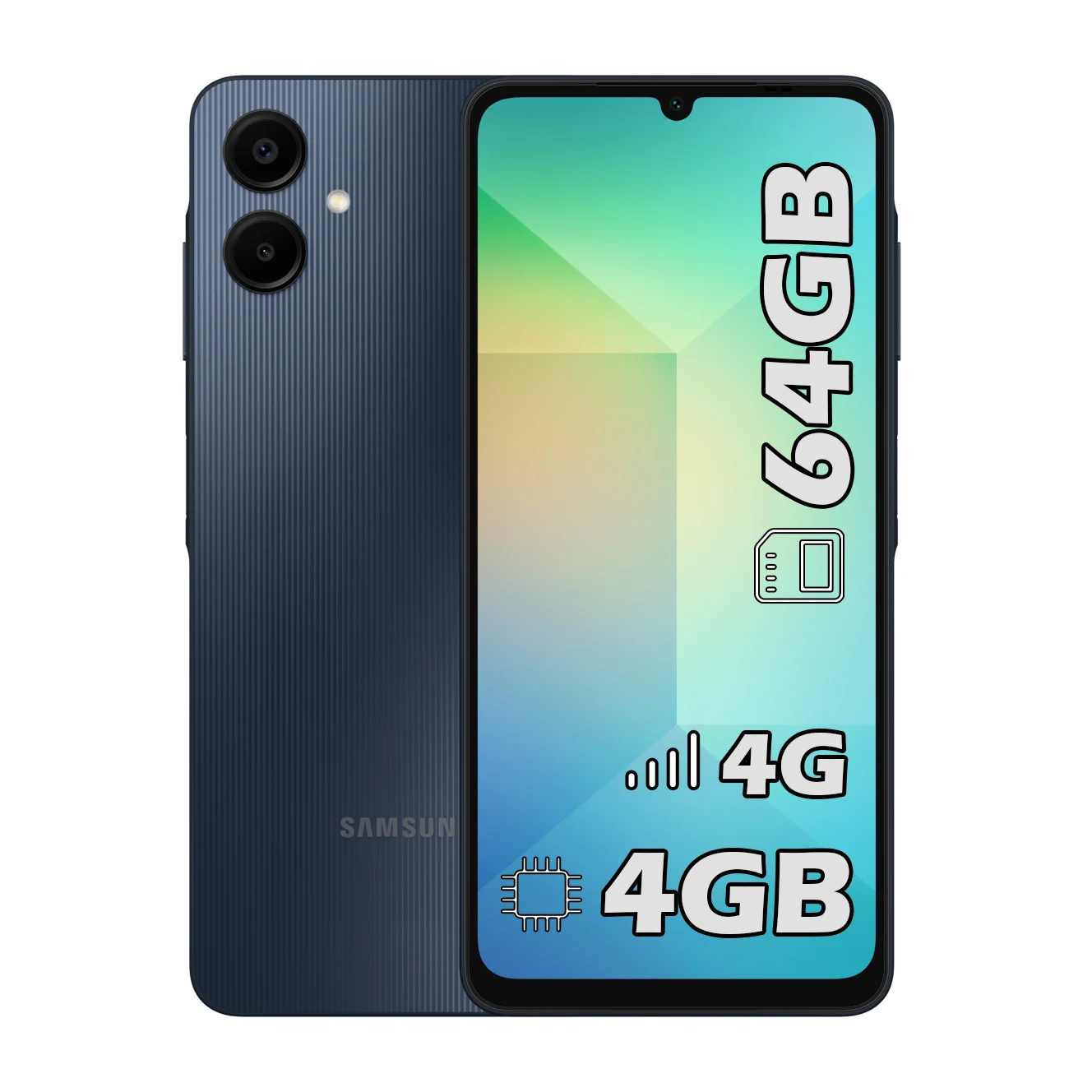 گوشی موبایل سامسونگ A06 ظرفیت 64GB رم 4GB