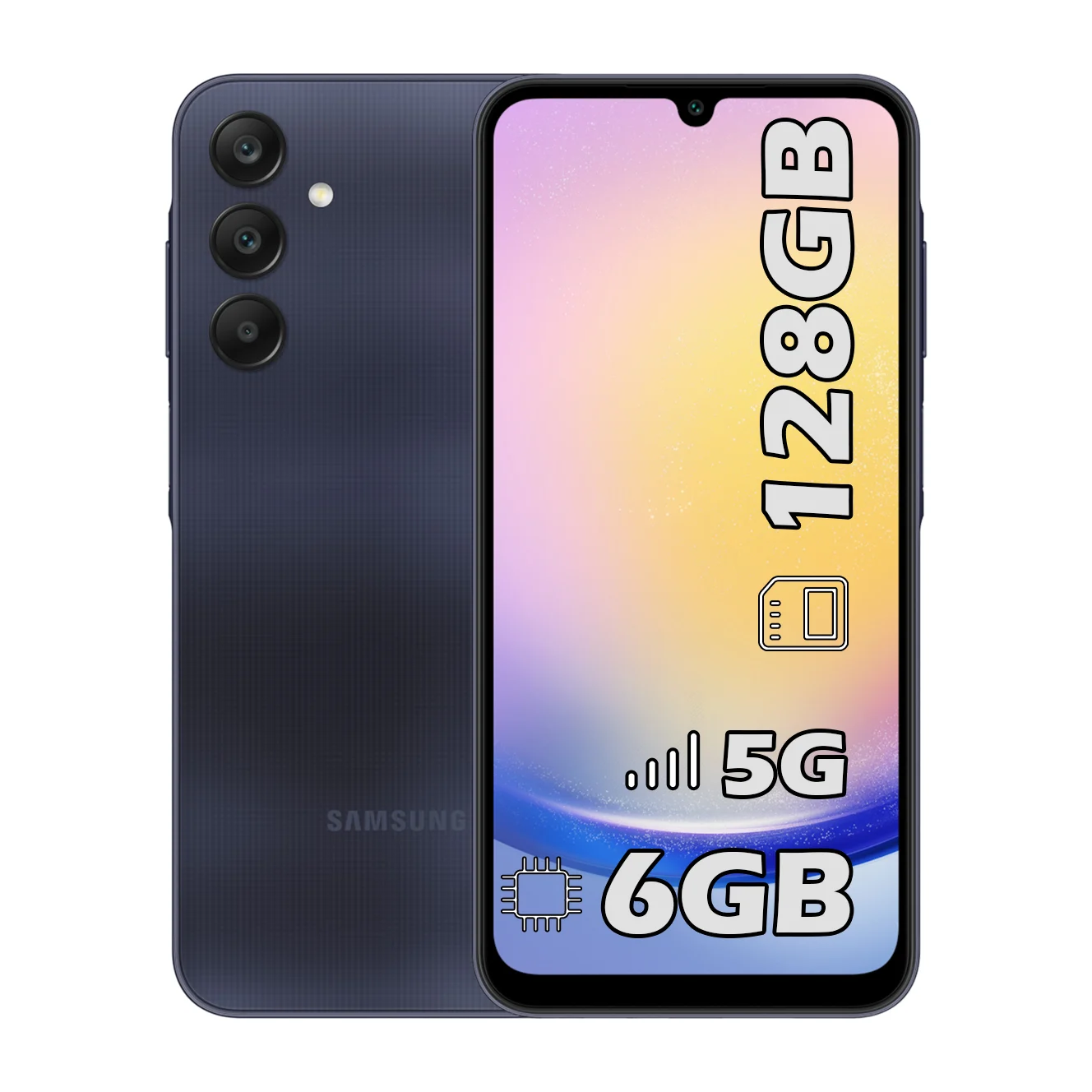 گوشی موبایل سامسونگ Galaxy A25 5G ظرفیت 128GB رم 6GB - ویتنام