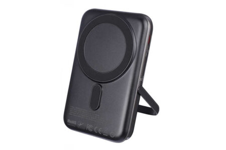 پاور بانک مک دودو 10000 میلی آمپر مدل MC-151 توان 20 وات پایه دار با قابلیت شارژ بی سیم