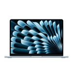 لپ تاپ 13 اینچی اپل مدل MacBook Air MDHK4 2026 M5 رم 24GB حافظه 1TB – آبی آسمانی - گارانتی شرکتی نمای ۲
