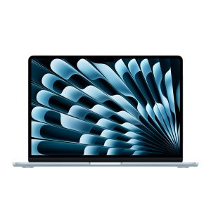 لپ تاپ 13 اینچی اپل مدل MacBook Air MDHK4 2026 M5 رم 24GB حافظه 1TB – آبی آسمانی