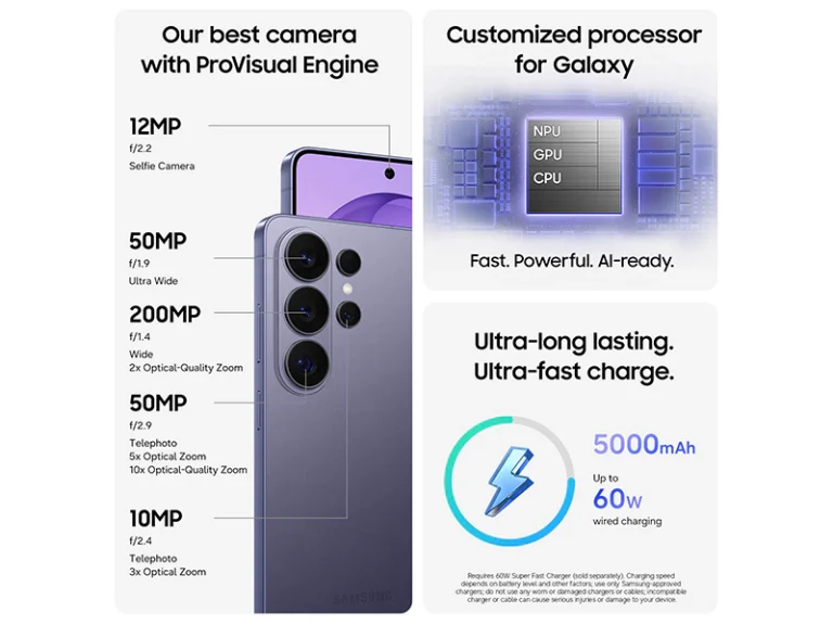 گوشی موبایل سامسونگ S26 Ultra ظرفیت 512GB رم 12GB دو سیم کارت 5G – ویتنام