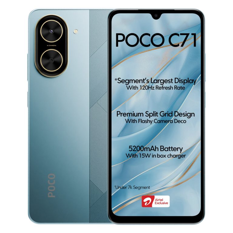 گوشی موبایل شیائومی Poco C71 ظرفیت 64GB رم 3GB دو سیم کارت